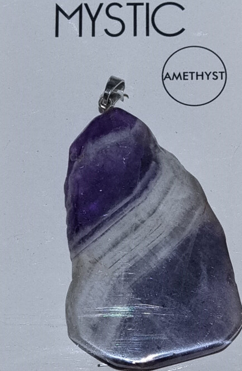 Amethyst Mystic Crystal Pendant