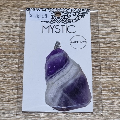 Amethyst Mystic Crystal Pendant