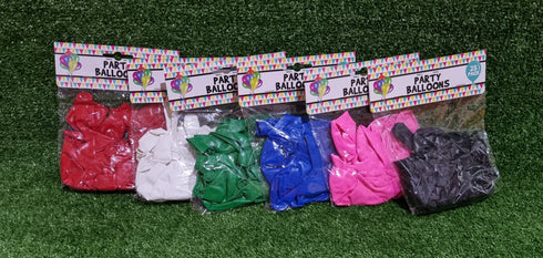 25pcs Party Balloons (available in 6 colours)