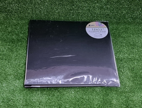 Black Scrapbook Album