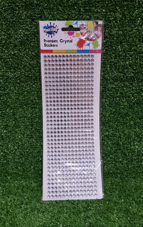 Single Colour Crystal Rhinestones Sticker (available in 6 colours)