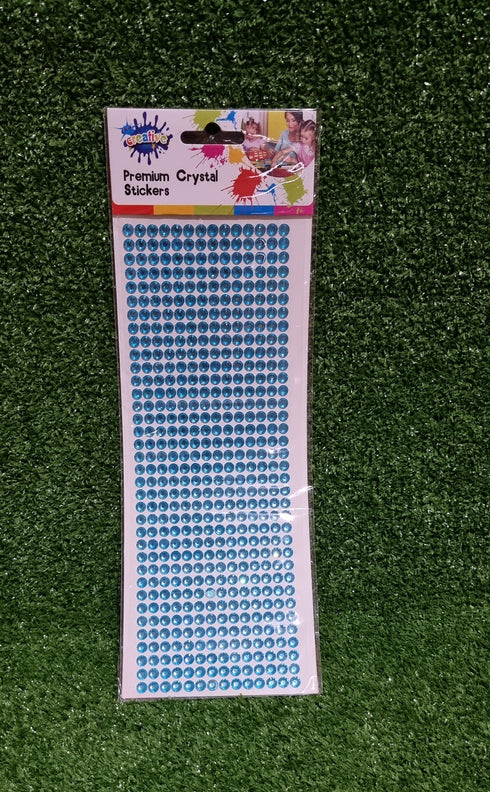 Single Colour Crystal Rhinestones Sticker (available in 6 colours)