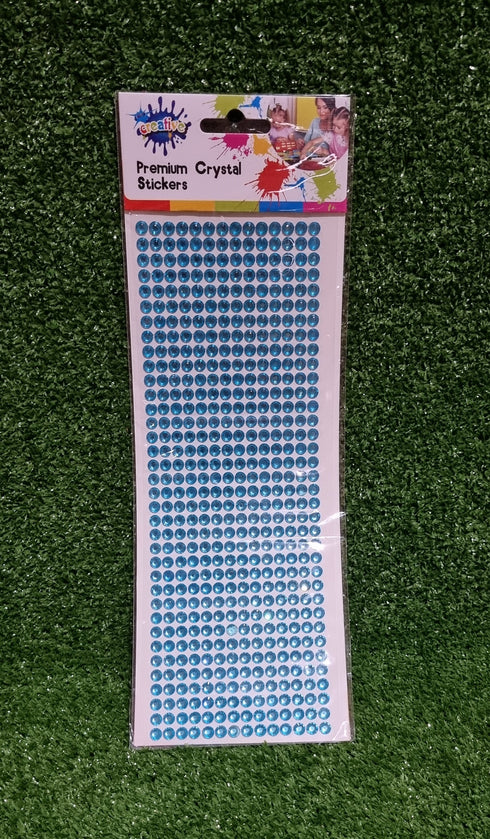 Single Colour Crystal Rhinestones Sticker (available in 6 colours)