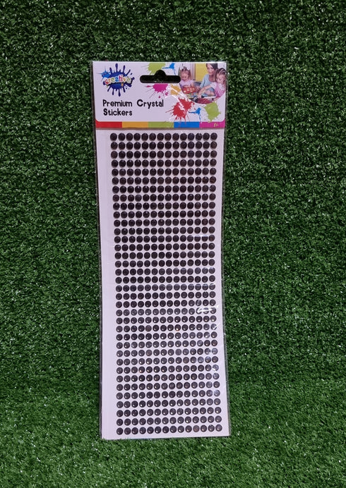 Single Colour Crystal Rhinestones Sticker (available in 6 colours)