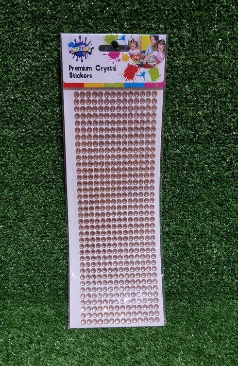 Single Colour Crystal Rhinestones Sticker (available in 6 colours)