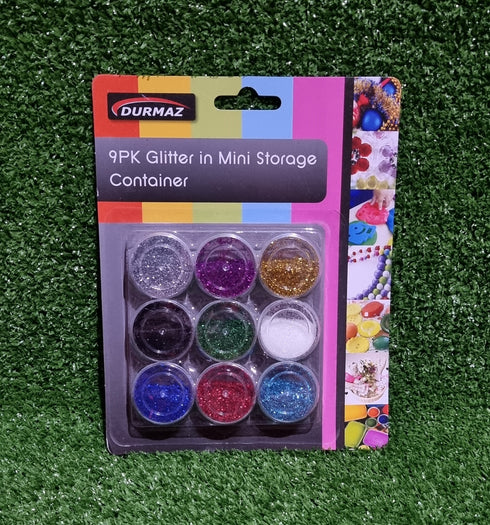 9PK Glitters in Mini Containers