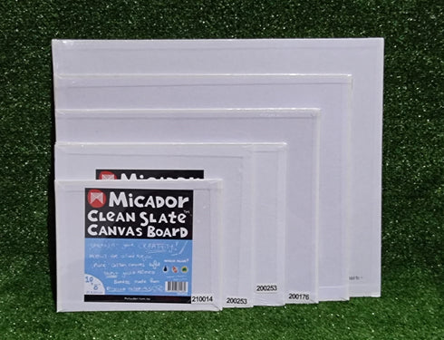 20inch x 16inch Micador Slate Canvas Board