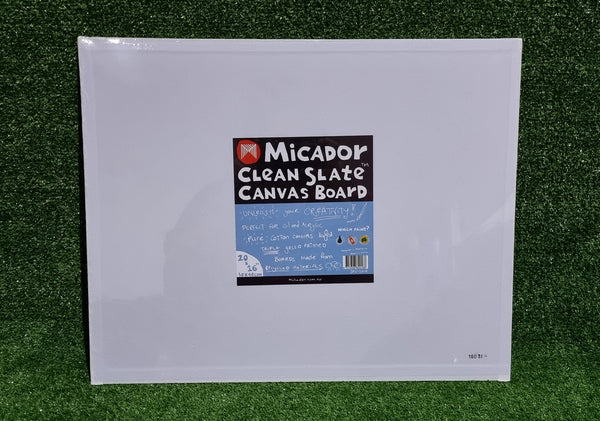 20inch x 16inch Micador Slate Canvas Board