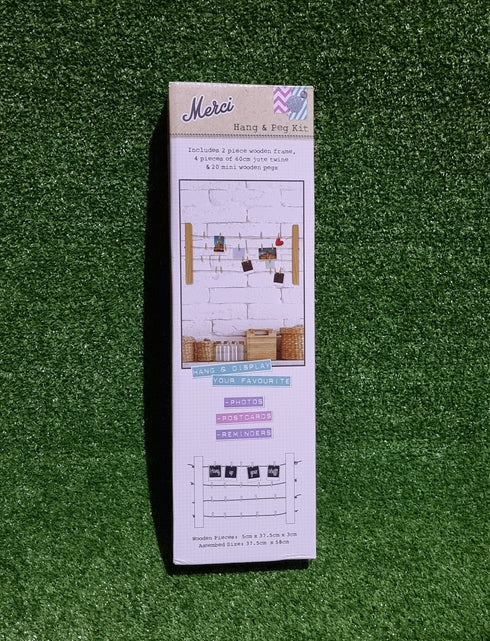 Merci Hang & Display Kit with Pegs