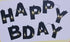 Happy Birthday L.E.D Party Banner