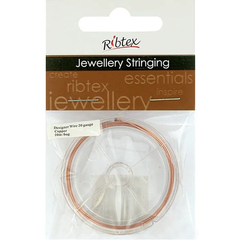 20 Gauge Metal Alloy Designer Beading Wire (available in 4 colours)