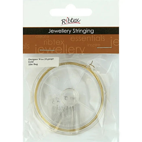 20 Gauge Metal Alloy Designer Beading Wire (available in 4 colours)