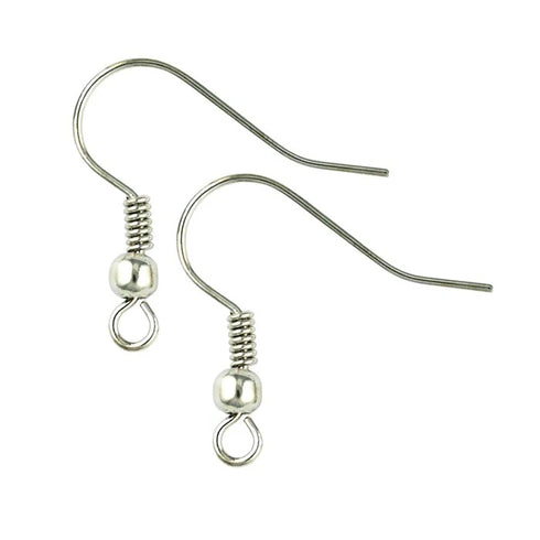 20mm Metal Alloy Shepherd Hook Earring (available in 8 colours)