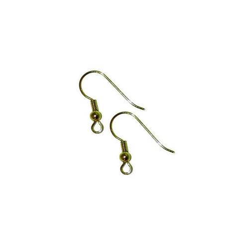 20mm Metal Alloy Shepherd Hook Earring (available in 8 colours)