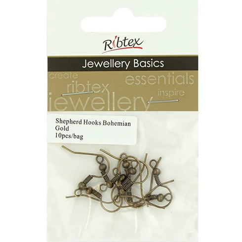 20mm Metal Alloy Shepherd Hook Earring (available in 8 colours)