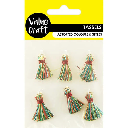 20mm Mini Tassels (available in 4 colours)