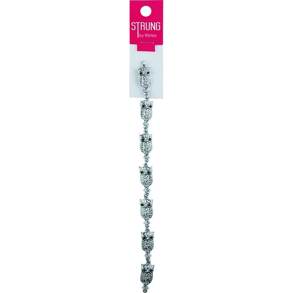 20mm Owl Shape Charm Strung Beads