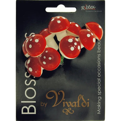 20mm Red Foam Mushroom