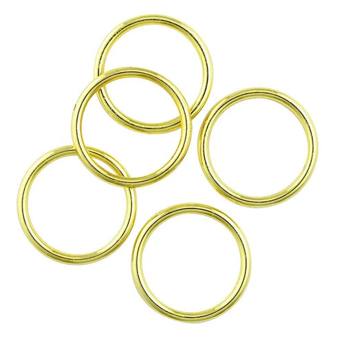 20mm Round Plastic Rings Feature (available in 3 colours)