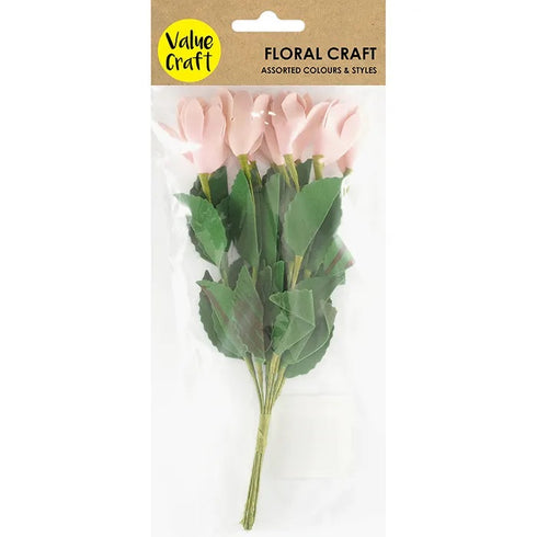 21cm x 8cm Foam Tulip Flowers (available in 2 colours)