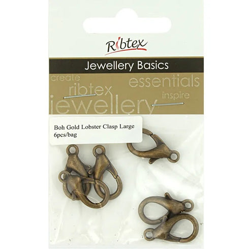 21mm Metal Alloy Lobster Clasp (available in 4 colours)