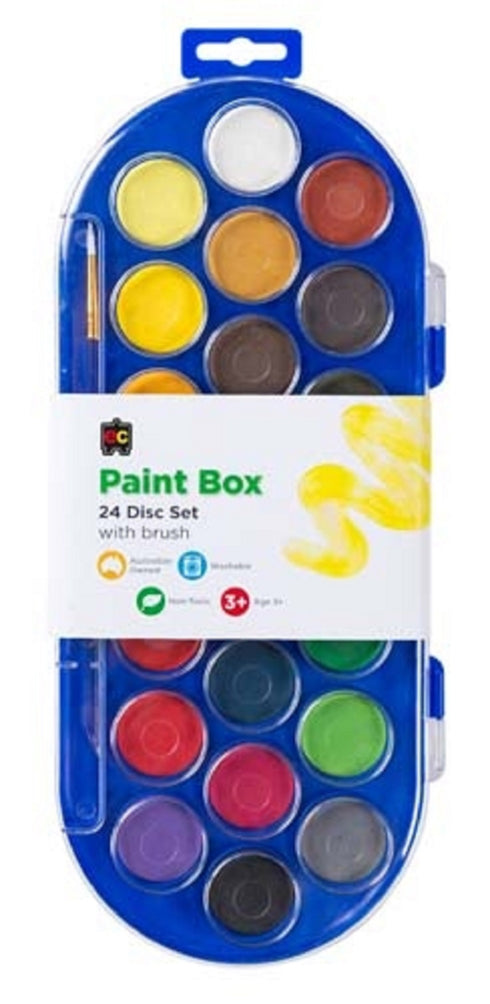 22 Colours Paint Box with Brush