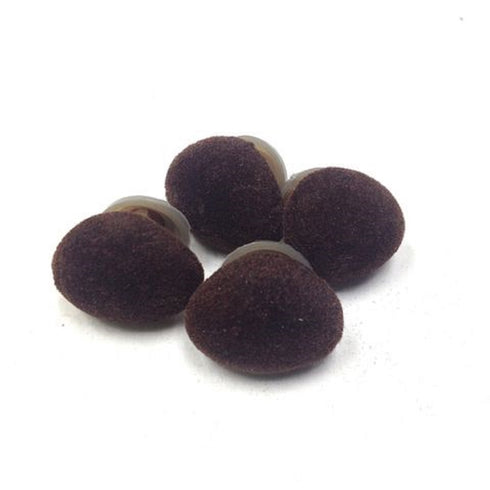 22mm Flock Dog Noses (available in 2 colours)