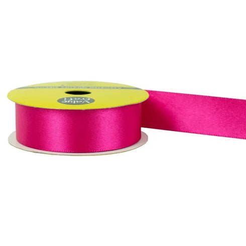22mm Polyester Satin Ribbon - 3m (available in 32 colours)