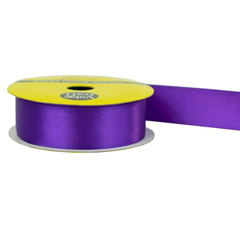 22mm Polyester Satin Ribbon - 3m (available in 32 colours)