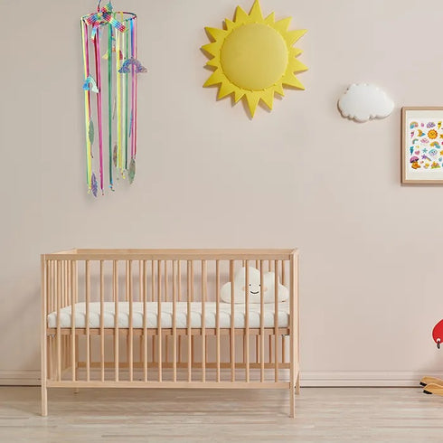 Rainbow with White Dot Grosgrain Ribbon