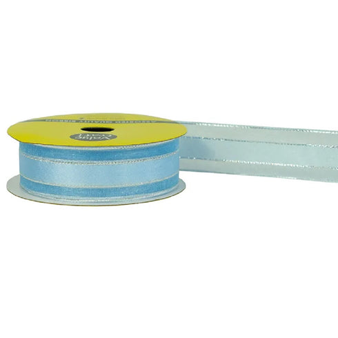 22mm Sheer Edge Satin Ribbons - 4m (available in 13 colours)
