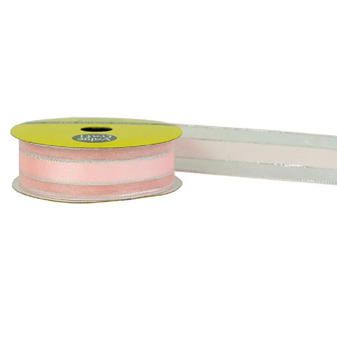 22mm Sheer Edge Satin Ribbons - 4m (available in 13 colours)