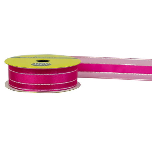 22mm Sheer Edge Satin Ribbons - 4m (available in 13 colours)