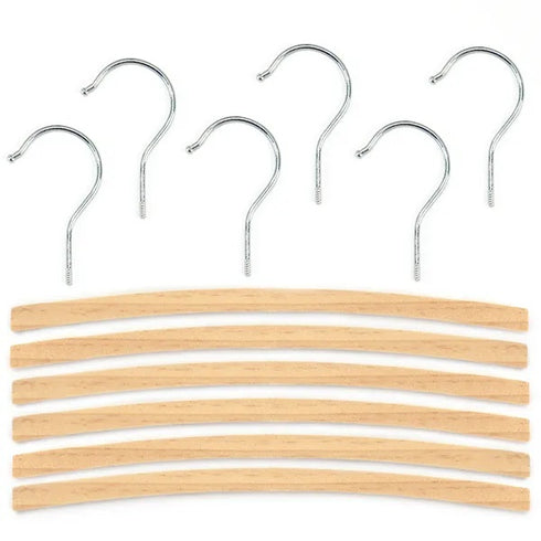25cm Wooden Coat Hanger