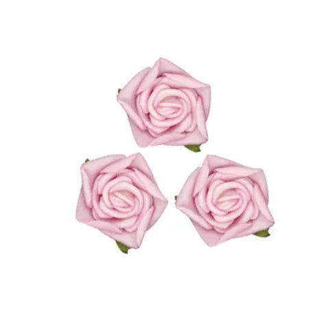 25mm Foam Rose Head Flowers (available in 7 colours)