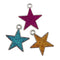 25mm Glitter Star Shape Charms