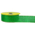 25mm Nylon Metallic Green Colour Taffeta Ribbon