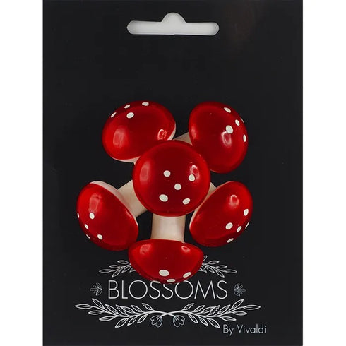 25mm Red Foam Mushroom