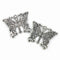 25mm x 35mm Metal Alloy Butterfly Feature