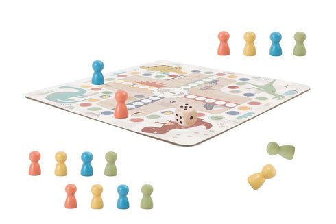 2 In 1 Ludo Game & The Game Of Goose in Tin Box