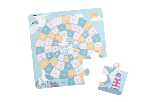 2 In 1 Ludo Game & The Game Of Goose in Tin Box