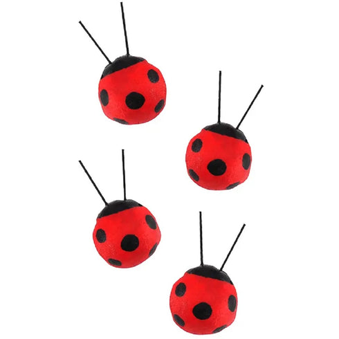 2cm X 2cm Craft Ladybirds