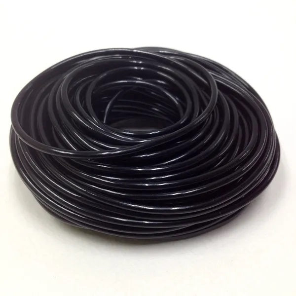 2mm Black Colour Plastic Tubing