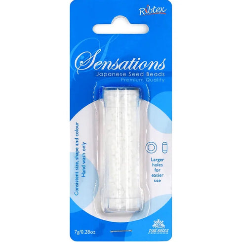 2mm Matt White Toho Seed Beads