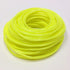 2mm Neon Yellow Colour Plastic Tubing