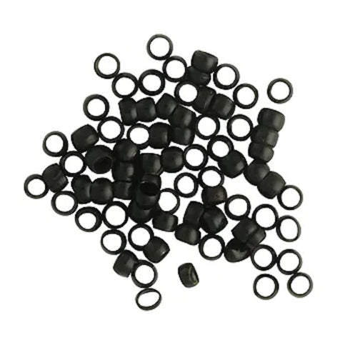 2mm Round Metal Alloy Crimpers (available in 8 colours)