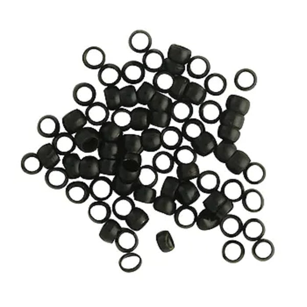 2mm Round Metal Alloy Crimpers (available in 8 colours)