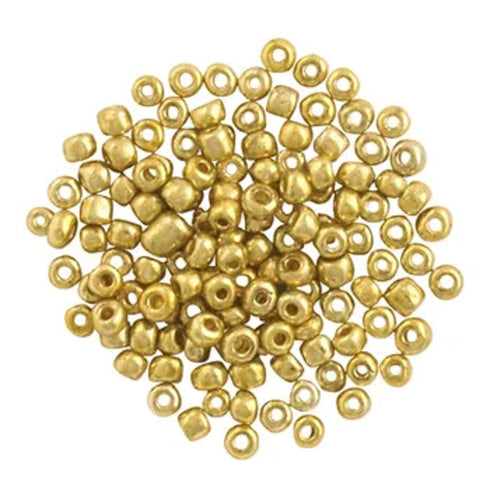 3.6mm Glass Seed Beads - 25g (available in 42 colours)