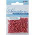 3.6mm Glass Seed Beads - 25g (available in 42 colours)