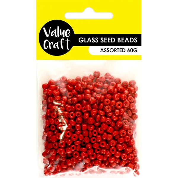 3.6mm Seed Beads - 60g (available in 5 colours)